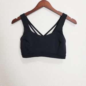 Lululemon Black Crisscross Sportsbra
